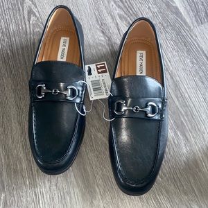 New Steve Madden mens 11 slip on dress shoe buckle P-Quarl